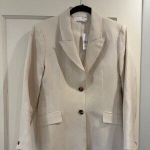 NWT ASTR the lLbel, Linen blend blazer, size small
